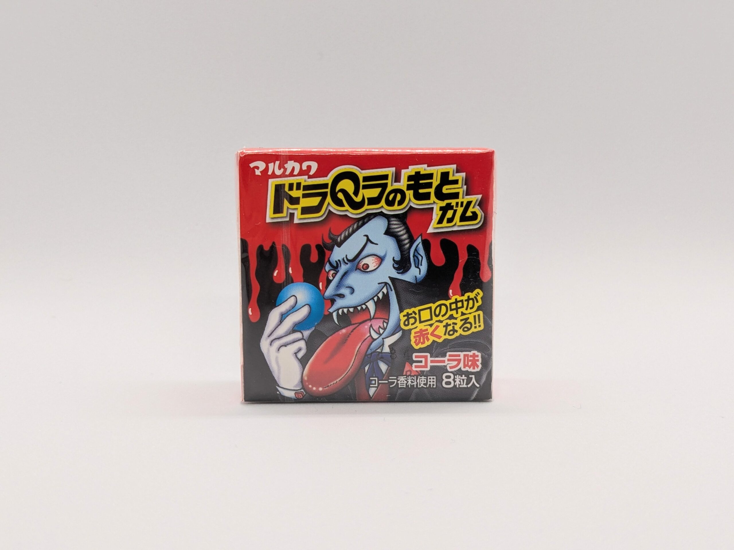ドラQラのもとガムの裏面