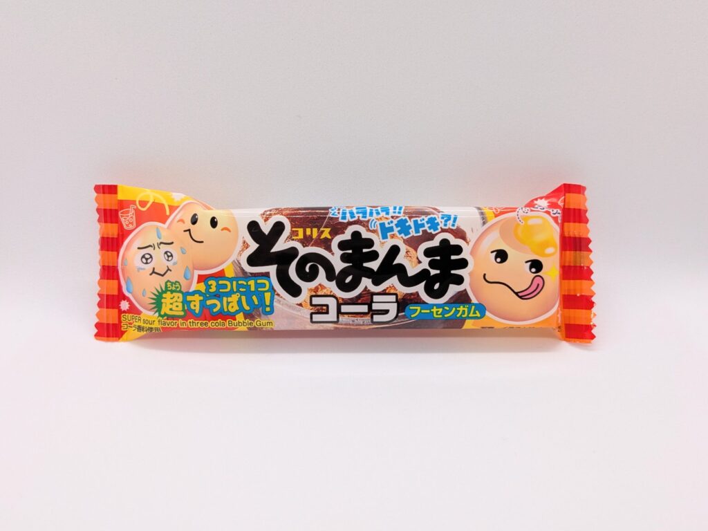 そのまんまコーラフーセンガムの正面