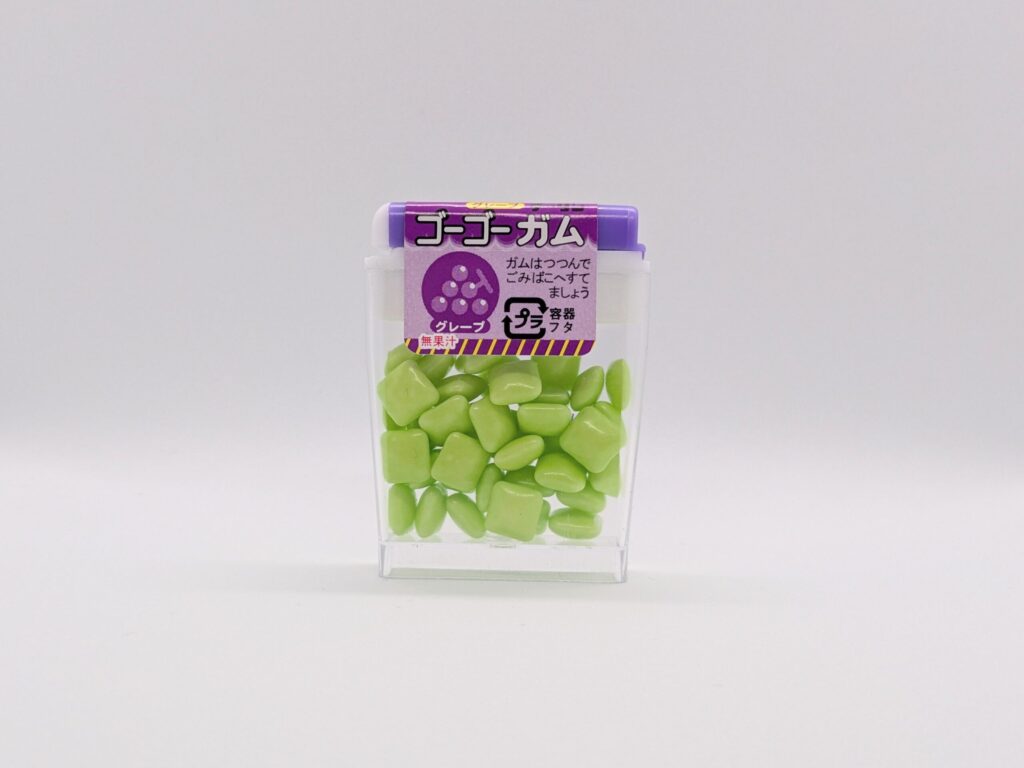 ゴーゴーガム グレープの正面
