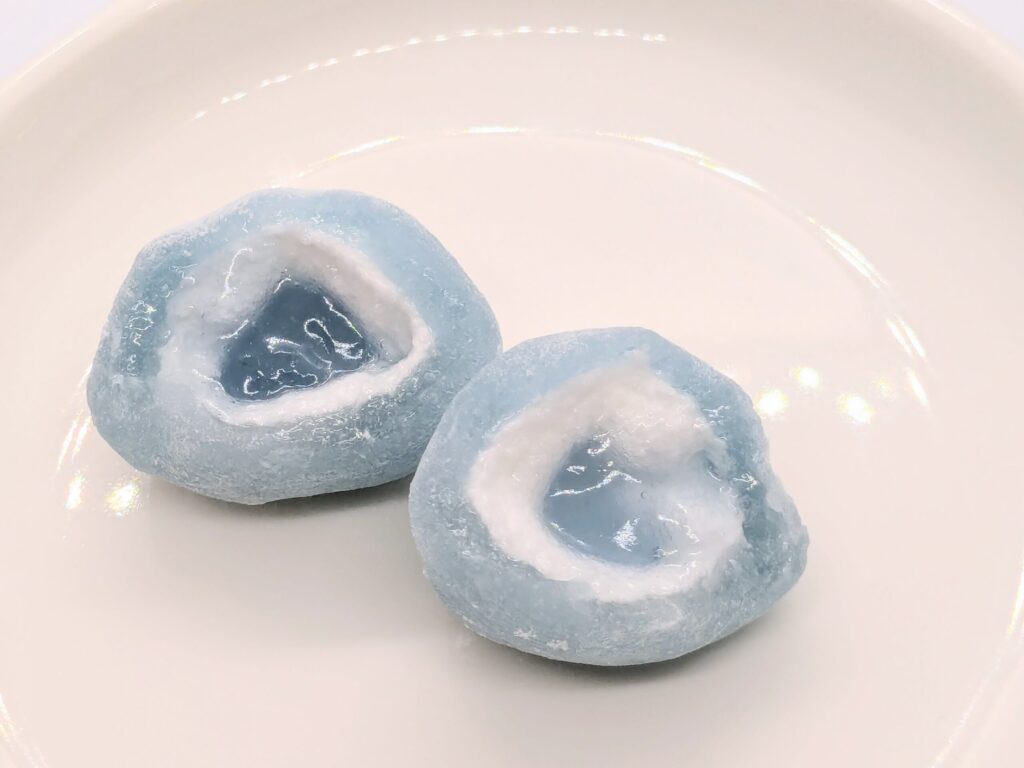 もちっとラムネ餅の断面