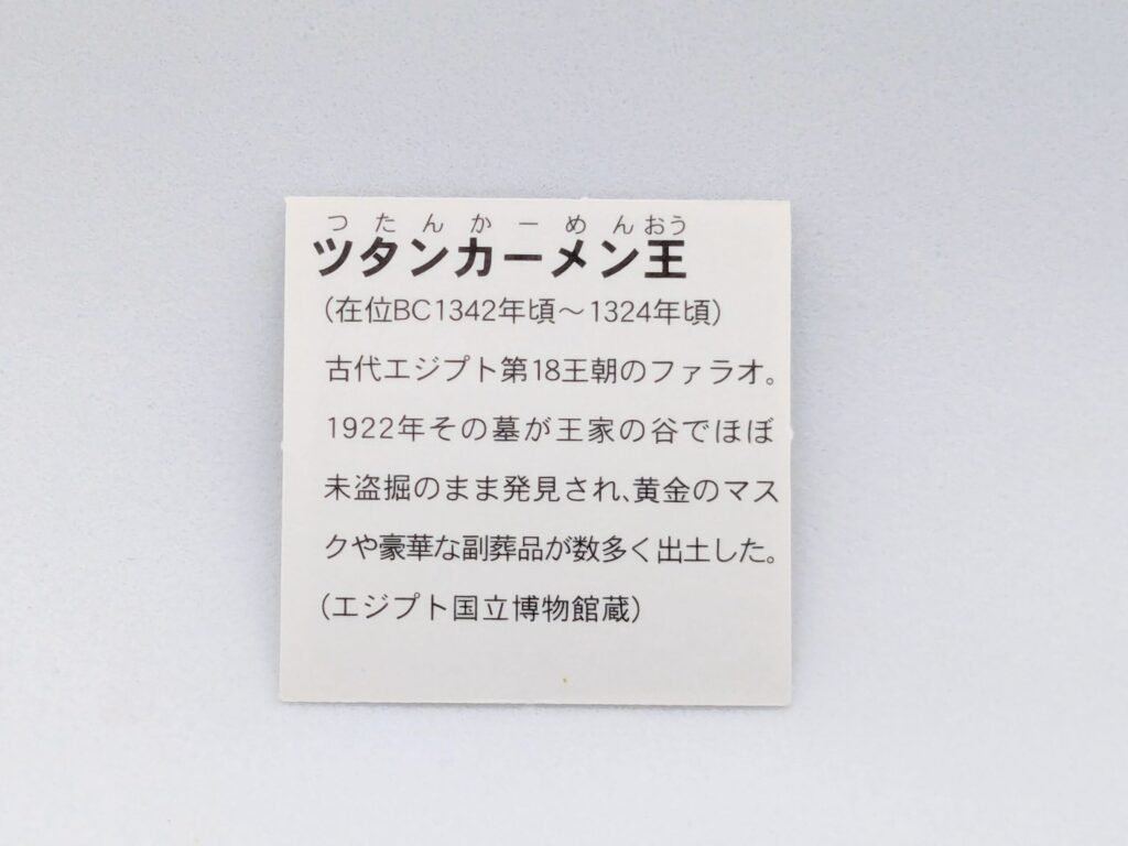 この人だ～れ？のシールの裏面